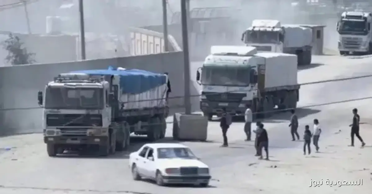 إسرائيل توقف إدخال المساعدات من الأردن إلى غزة بعد مقتل إسرائيليين