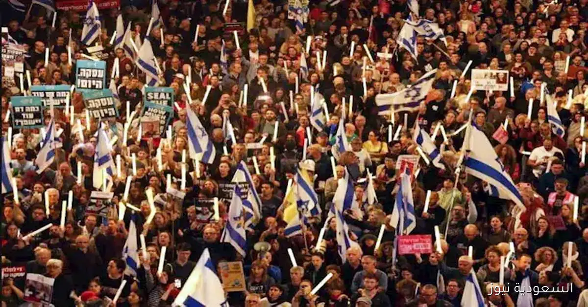 احتجاجات ضد الحرب أمام منازل الوزراء الإسرائيليين