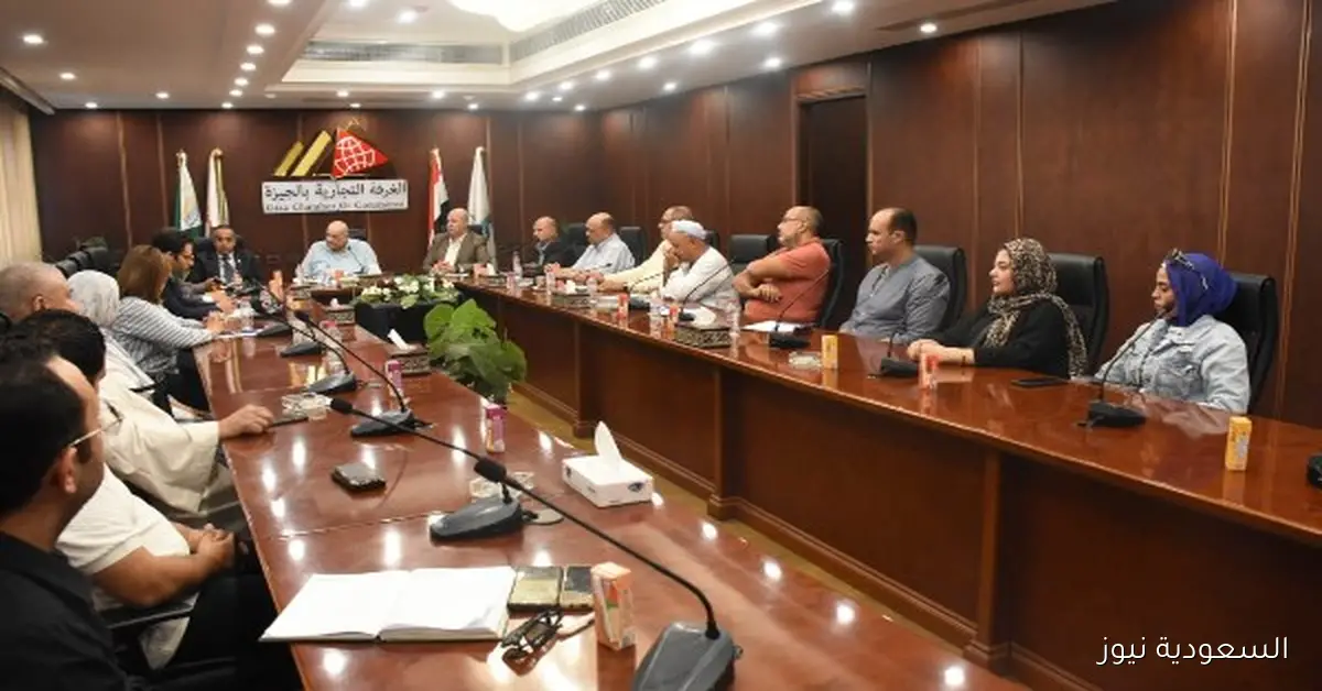 الغرفة التجارية بالجيزة تبحث في نقل صلاحيات تفتيش الأغذية