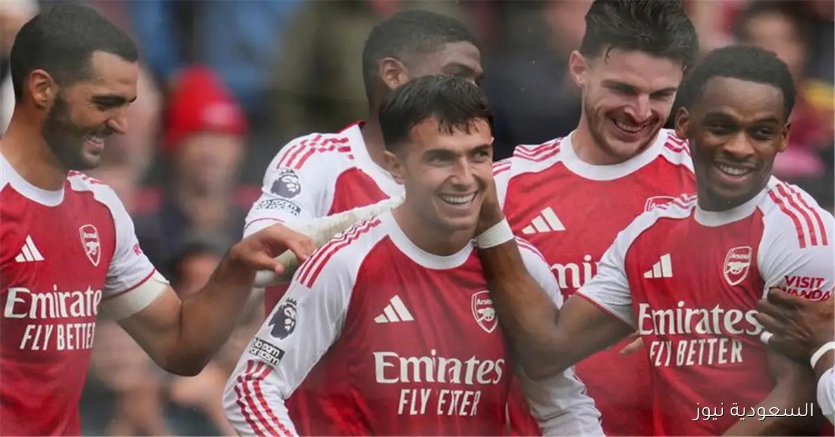 تشكيلة آرسنال لمواجهة مانشستر سيتي في الدوري الإنجليزي وموقف ساكا