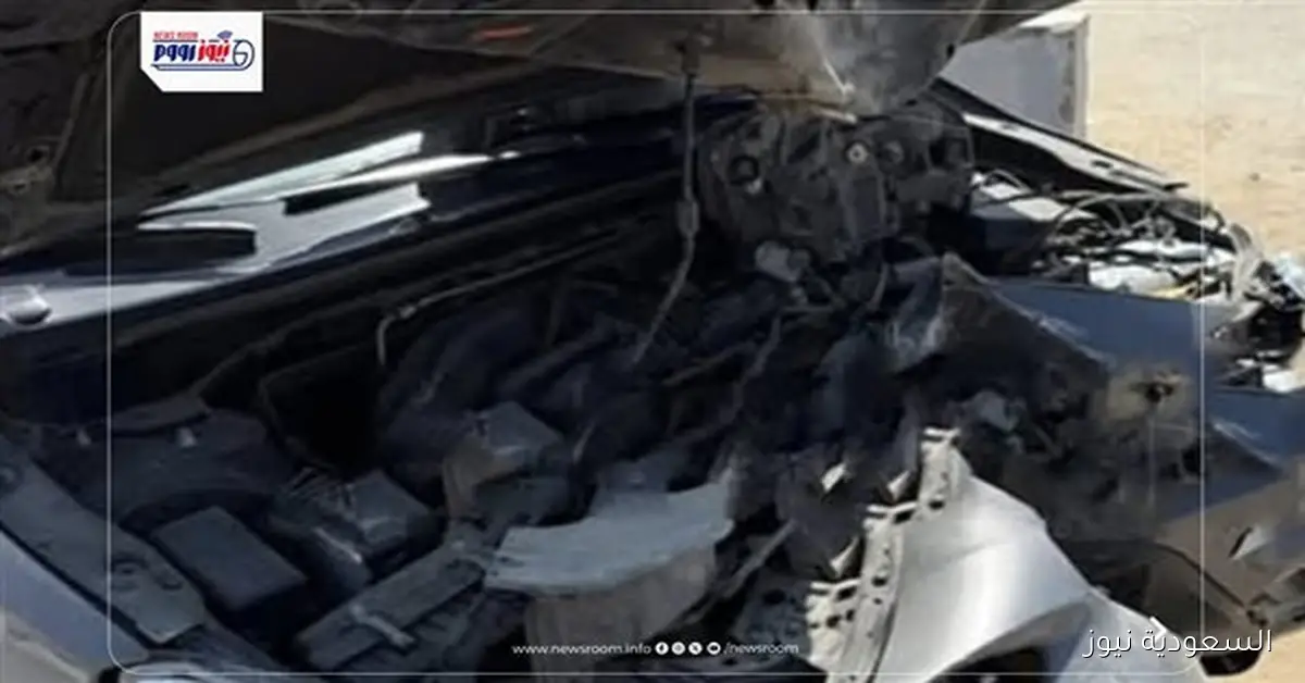 تفاصيل صادمة حول حادث أحمد السقا بعد لفت العربية وبدء اشتعالها