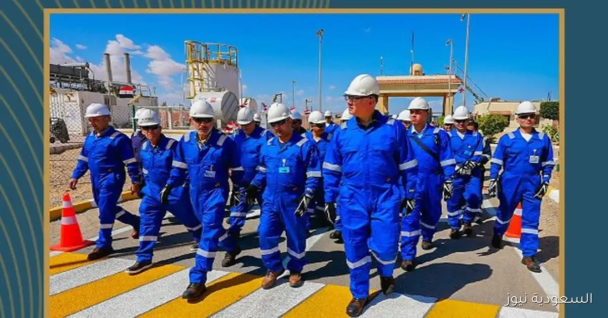 تفقد وزير البترول موقع إنتاج الغاز لشركة شمال سيناء في البحر المتوسط