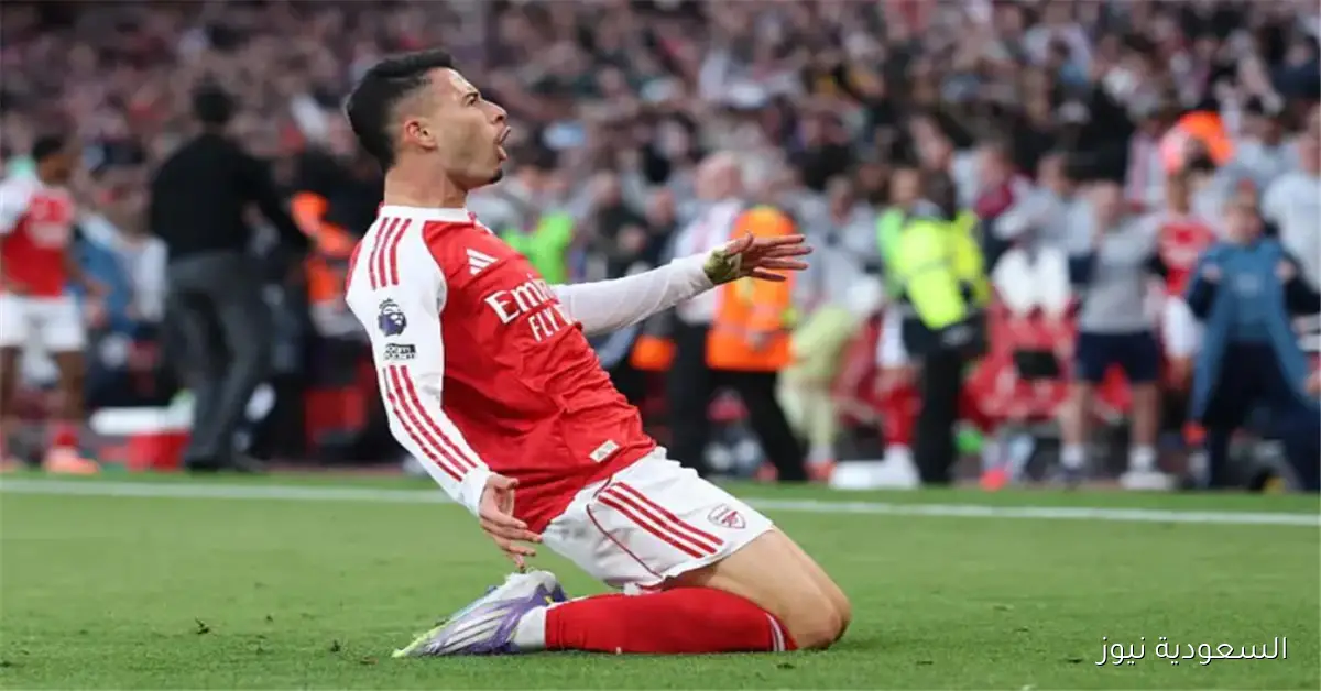 توقيت قاتل.. مارتينيلي يسجل هدف التعادل لآرسنال ضد مانشستر سيتي