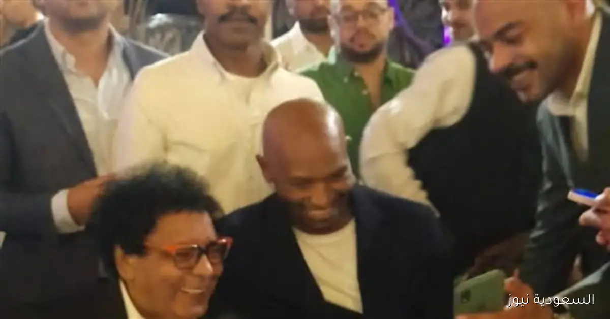 شيكابالا يحضر زفاف ابنة شقيق الكينج محمد منير