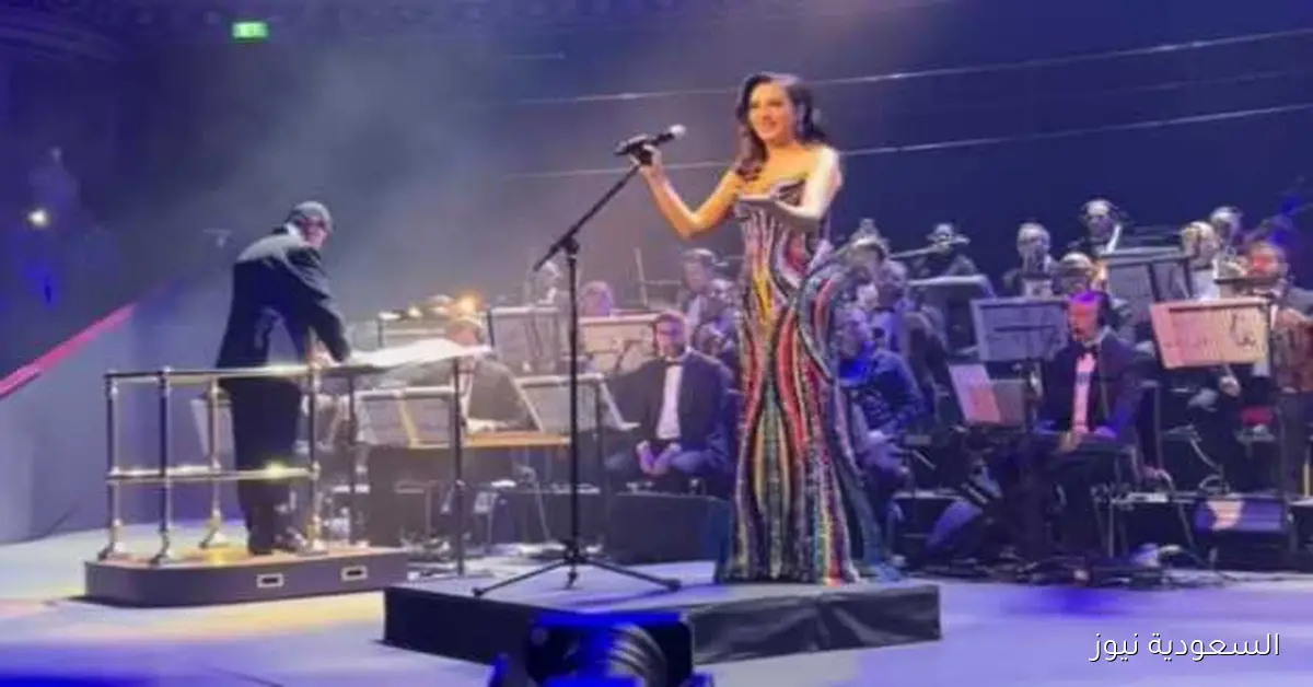 صوت مصر: أنغام تحيي أمجاد عبد الحليم حافظ بحفل كامل العدد في لندن