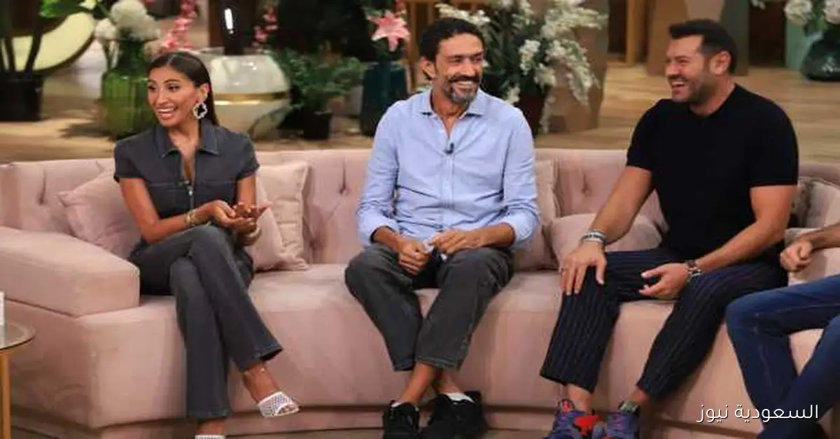غدًا.. عمرو يوسف ودينا الشربيني ونجوم فيلم درويش ضيوف مع منى الشاذلي