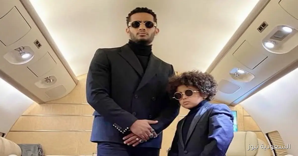 فخورة بأن أناديه ابني محمد رمضان يحتفل بعيد ميلاد نجله بكلمات مؤثرة