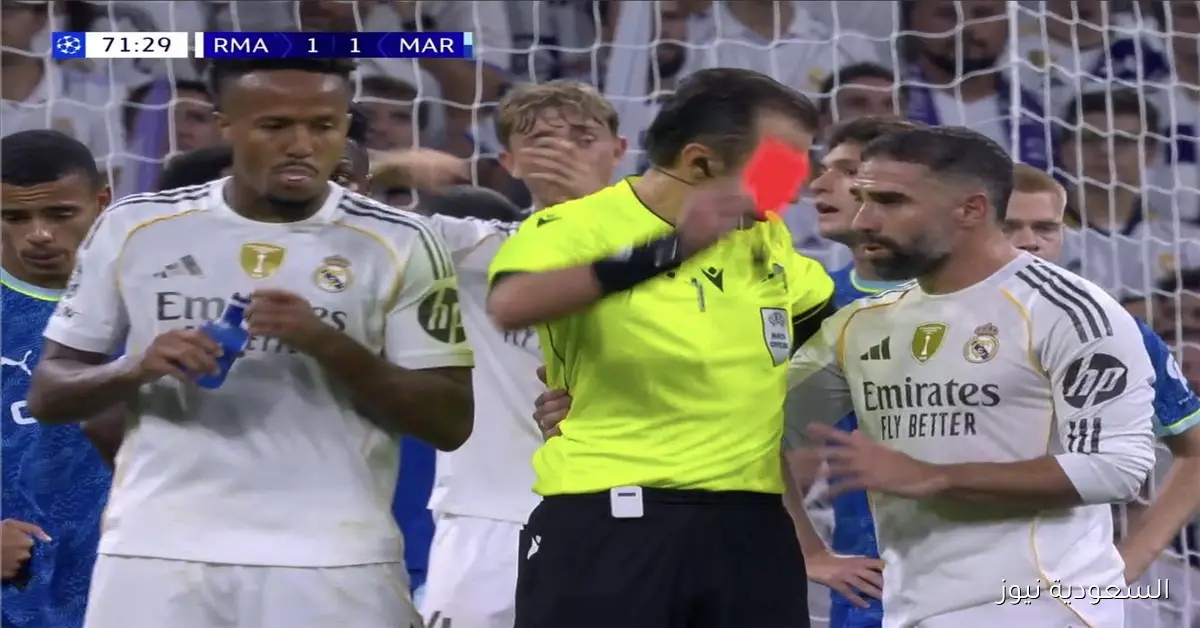 كارفاخال يُطرد بسبب تصرف غير لائق مع حارس مرمى مارسيليا