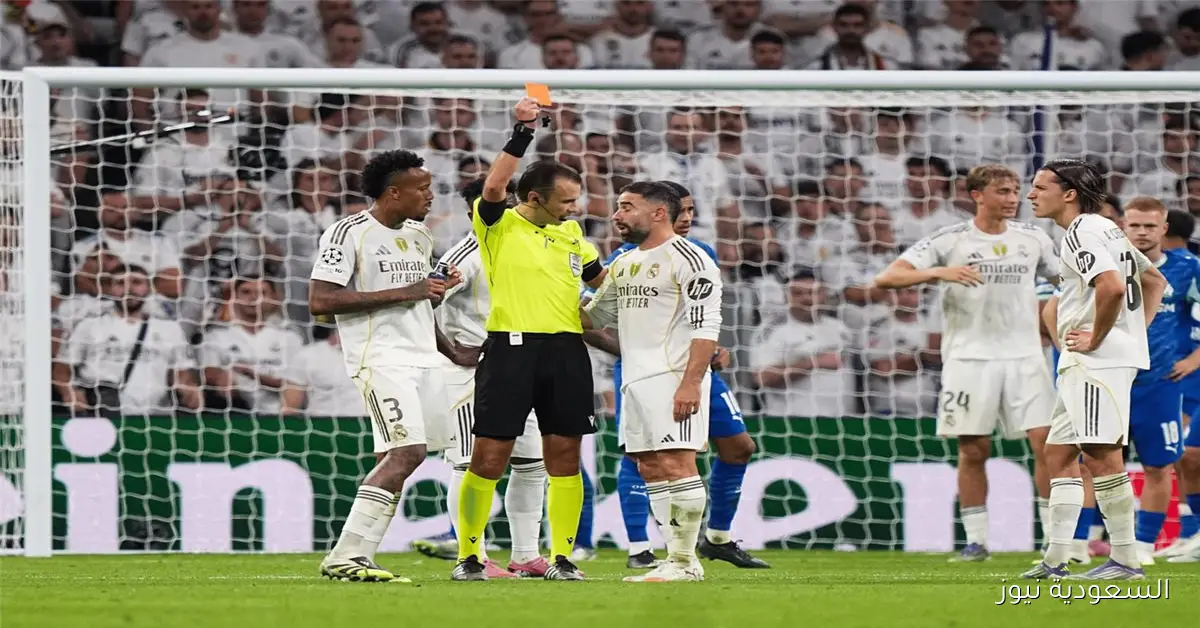 مدة غياب كارفاخال عن ريال مدريد بعد الطرد أمام مارسيليا وموقفه من مواجهة ليفربول