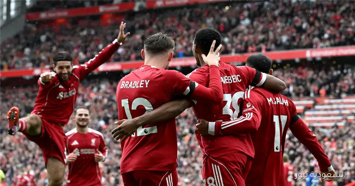 موعد مباراة ليفربول وساوثهامتون القادمة بعد انتصاره على إيفرتون في الدوري الإنجليزي