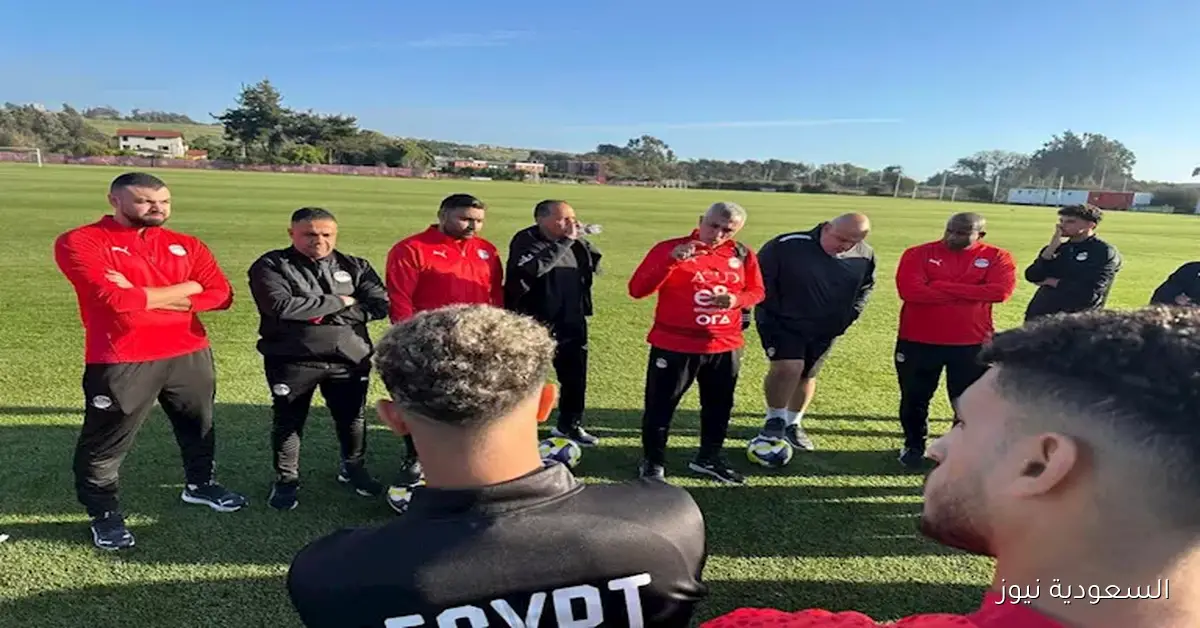 نبيه يجتمع بلاعبي منتخب الشباب في أول مران بتشيلي قبل انطلاق المونديال