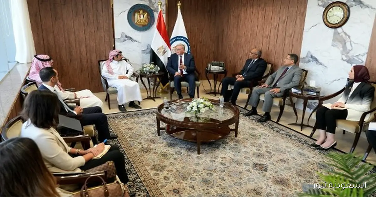 وزير البترول يلتقي مسؤولي السعودية للاستثمار لتعزيز صناعة البتروكيماويات والأسمدة