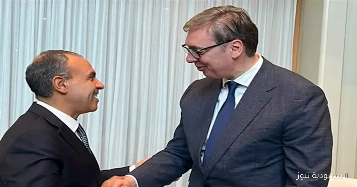 وزير الخارجية يلتقي رئيس جمهورية صربيا خلال أعمال الجمعية العامة للأمم المتحدة