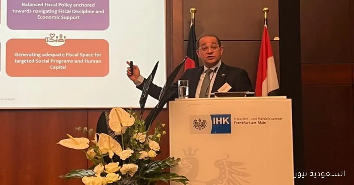 وزير المالية يعلن عن انفتاح وتنافسية الاقتصاد وجذب ٩,٨ مليار دولار استثمارات أجنبية مباشرة بمعدل نمو 13٪ خلال 9 أشهر