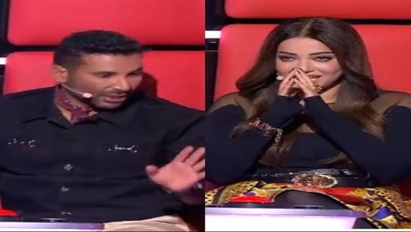 أحمد سعد يمازح رحمة رياض حول متسابق في الحلقة الأولى من The Voice ويعرض ترك عائلته له