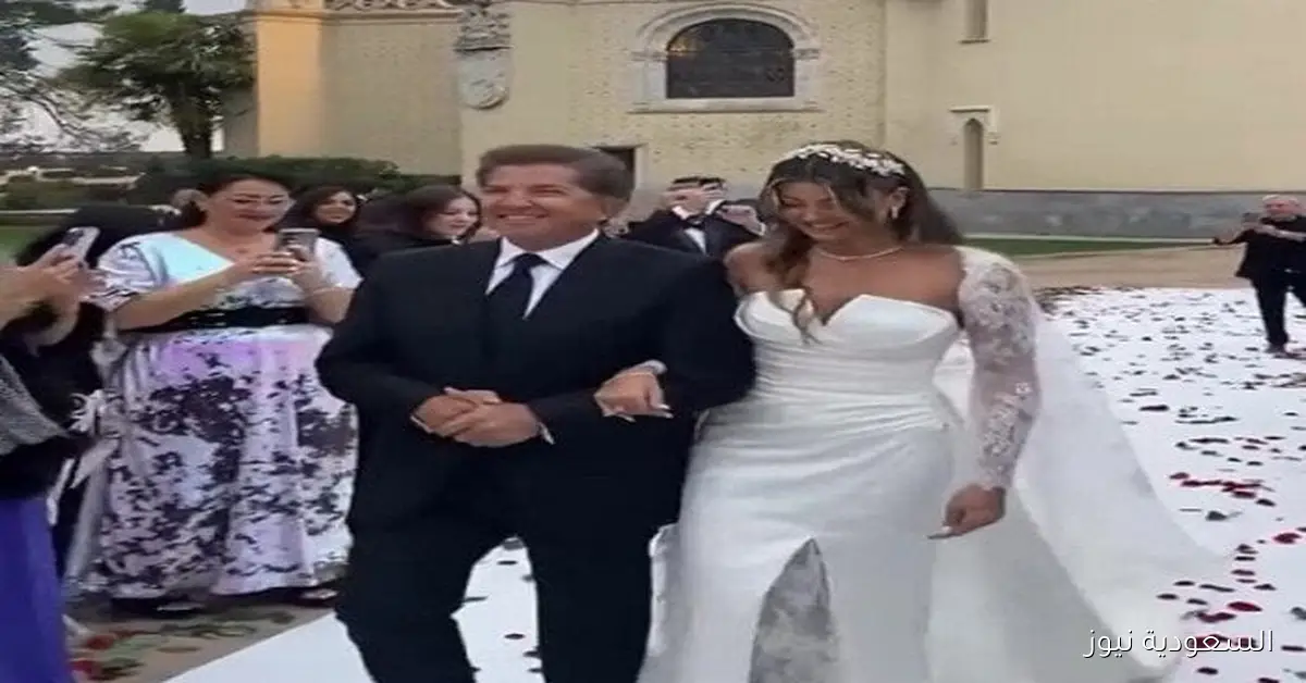 ابنة وليد توفيق تتألق في زفاف أسطوري بإسبانيا وتتصدر التريند
