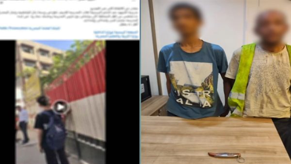 ابنه سرق الخردة.. القبض على جامع قمامة بتهمة تهديد حارس مدرسة بسلاح أبيض والتعدي عليه بالسب في إمبابة