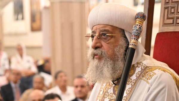 اجتماع البابا تواضروس الأسبوعي اليوم من كنيسة العذراء والملائك ميخائيل بأحمد عصمت