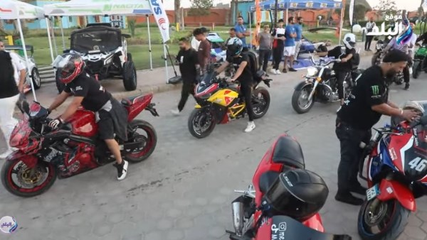 احتفال فريق Commanders MC بالذكرى التاسعة لتأسيسه بأجمل العربيات والموتوسيكلات