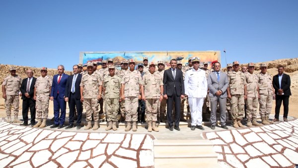 الجيش الثالث الميداني يفتتح مزار النقطة الحصينة في عيون موسى بعد انتهاء أعمال التطوير