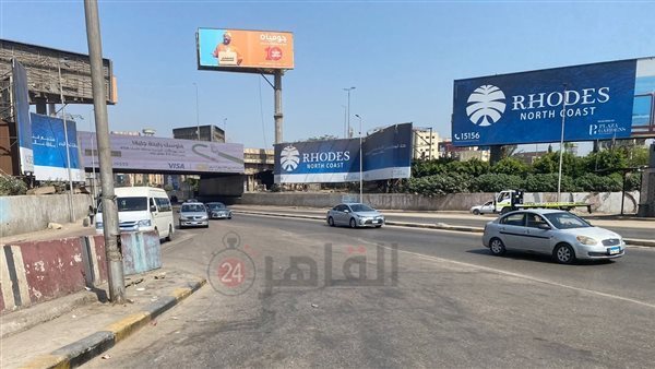 الحالة المرورية في شوارع وميادين القاهرة والجيزة اليوم