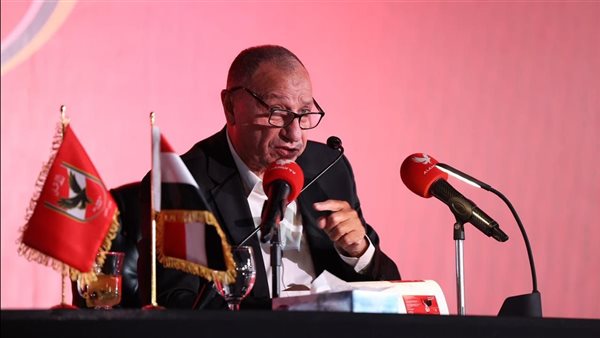 الخطيب يكشف عن تجديد قائمته بنسبة 50% ويقدم رسالته للجمعية العمومية بالأهلي