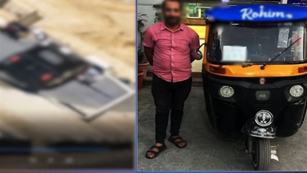 القبض على سائق توكتوك في المقطم لتجاوزه الاتجاهات المعمول بها