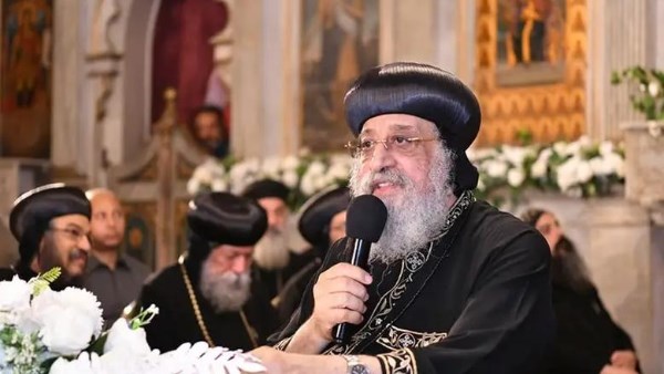 القداس الأسبوعي للبابا تواضروس في كنيسة العذراء بالسلام اليوم