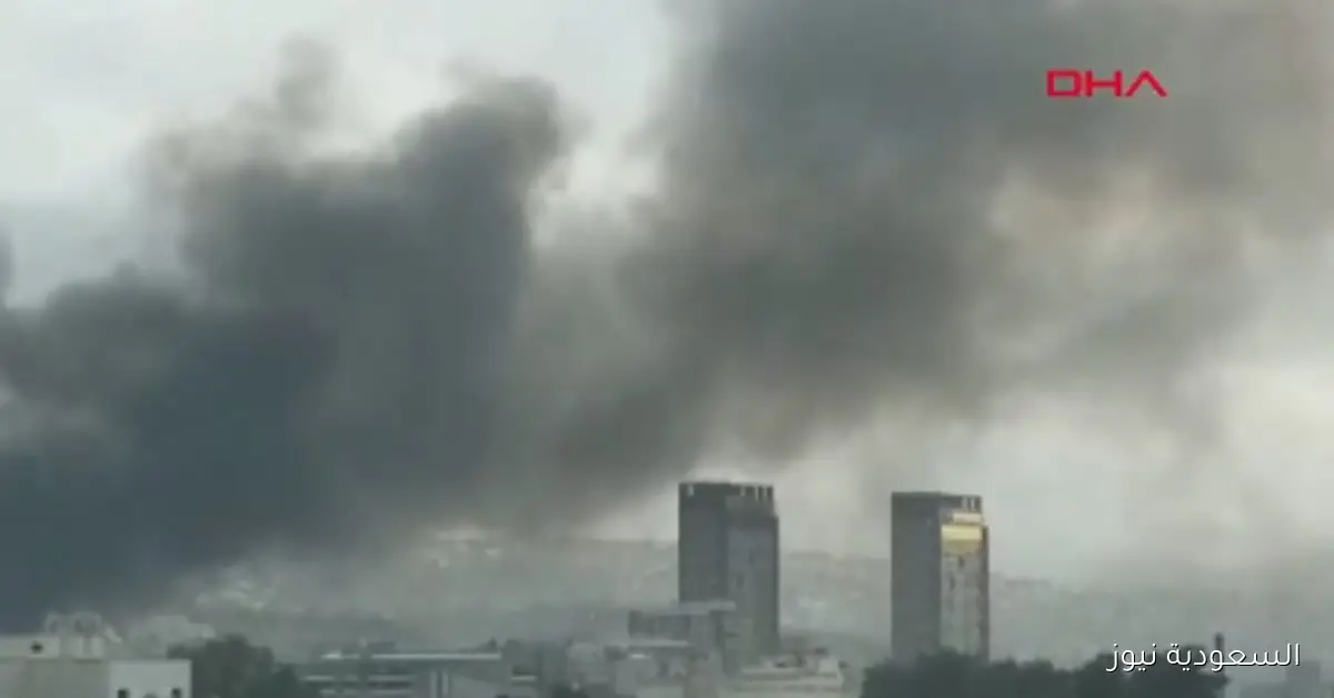 انفجار هائل في مستودع بناء بتركيا