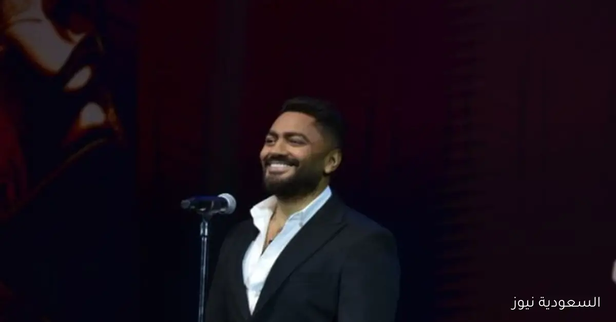 تامر حسني يضيء حفل افتتاح مهرجان نقابة المهن التمثيلية المسرحي