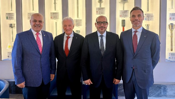 توقيع اتفاقية تعاون بين اللجنة الأولمبية المصرية واللجنة الأولمبية الإيطالية في روما