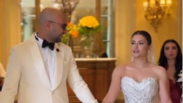 حاتم صلاح يحيي حفل زفافه في قصر محمد علي