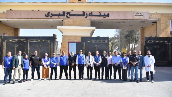 رفع درجة الاستعداد بالمنافذ الحدودية والمنشآت الصحية بشمال سيناء لاستقبال الفلسطينيين