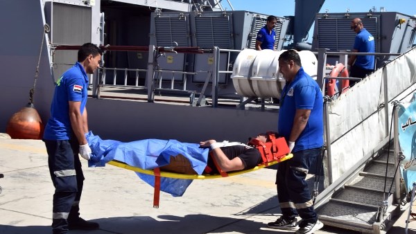 مركز البحث والإنقاذ بوزارة الدفاع ينجز تجربة مصر 11 لإنقاذ ركاب السفن