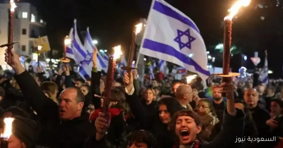 مظاهرات ضخمة في تل أبيب تطالب برحيل نتنياهو ووقف الحرب على غزة