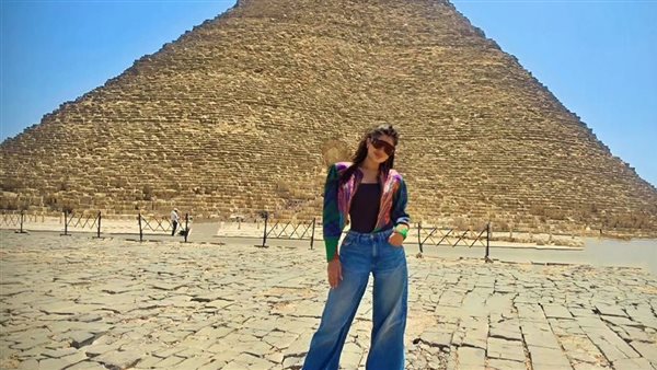 مي عمر تكشف عن انبهارها بتطور الأهرامات: الرئيس السيسي أعاد لمصر هيبتها