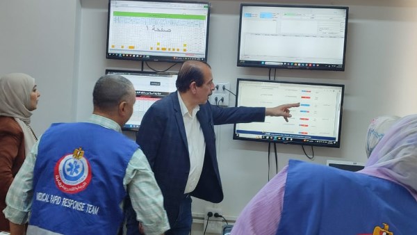 نائب وزير الصحة يزور المنشآت الطبية في الفيوم ويستمع لمقترحات المواطنين