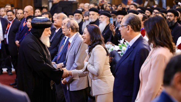 وزيرة التضامن تحضر الاحتفال بالعيد المئوي لتدشين كنيسة السيدة العذراء في الزيتون