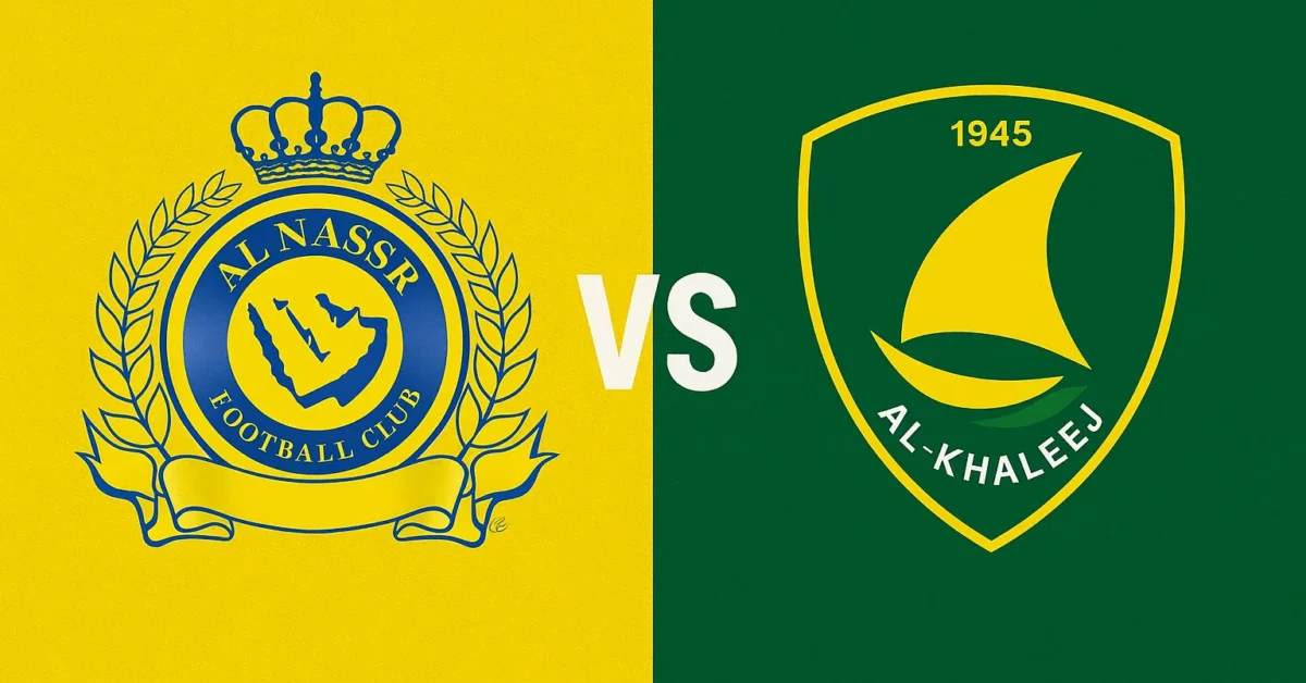 فوز النصر ضد الخليج برباعية وهدف عالمي للدون.. نتيجة مباراة النصر والخليج في الأول بارك