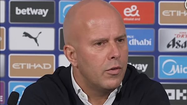 سلوت بعد الخسارة من مانشستر سيتي: تفوقوا علينا في جميع الجوانب