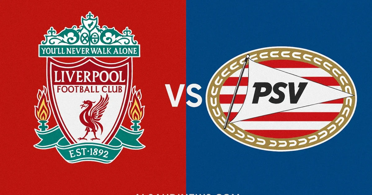 خسارة ليفربول ضد بي اس في بالـ 1-4.. نتيجة مباراة ليفربول وايندهوفن في ملعب أنفيلد