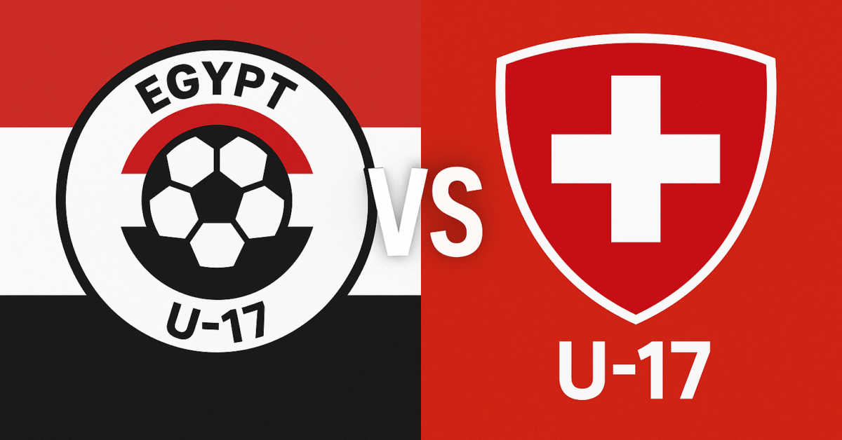 خروج مصر ضد سويسرا بالـ3.. نتيجة مباراة مصر وسويسرا في كأس العالم للناشئين