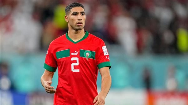 مدرب المغرب يوضح موقف أشرف حكيمي من المشاركة في أمم إفريقيا