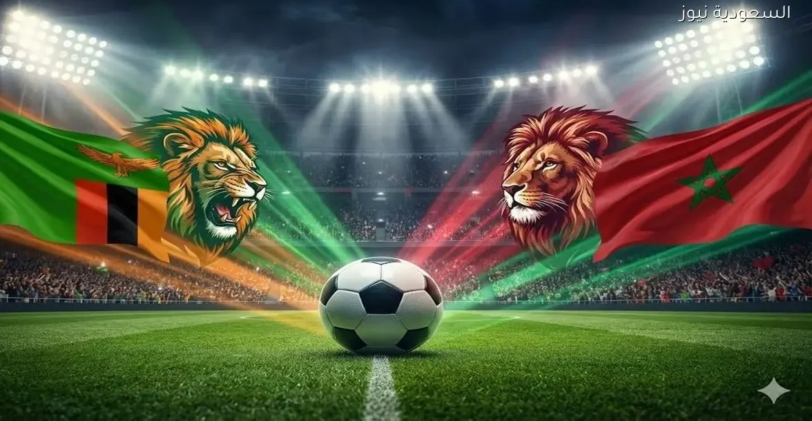 نتيجة مباراة المغرب ضد زامبيا يلاشوت في كأس كان أفريقيا