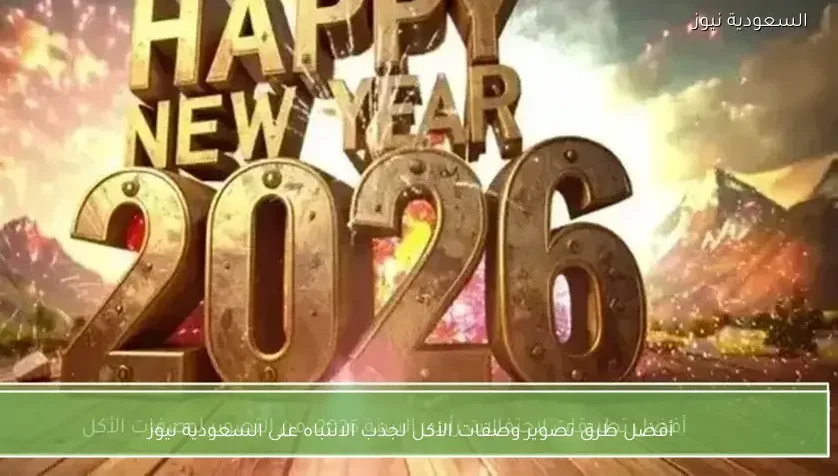 أفضل طرق تصوير وصفات الأكل لجذب الانتباه على السعودية نيوز