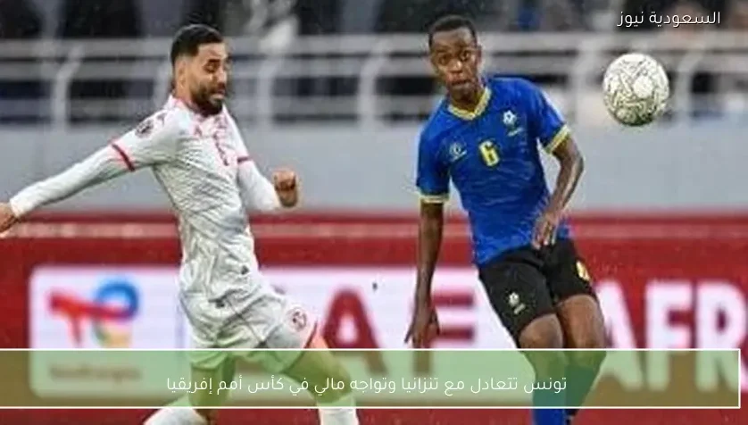 تونس تتعادل مع تنزانيا وتواجه مالي في كأس أمم إفريقيا