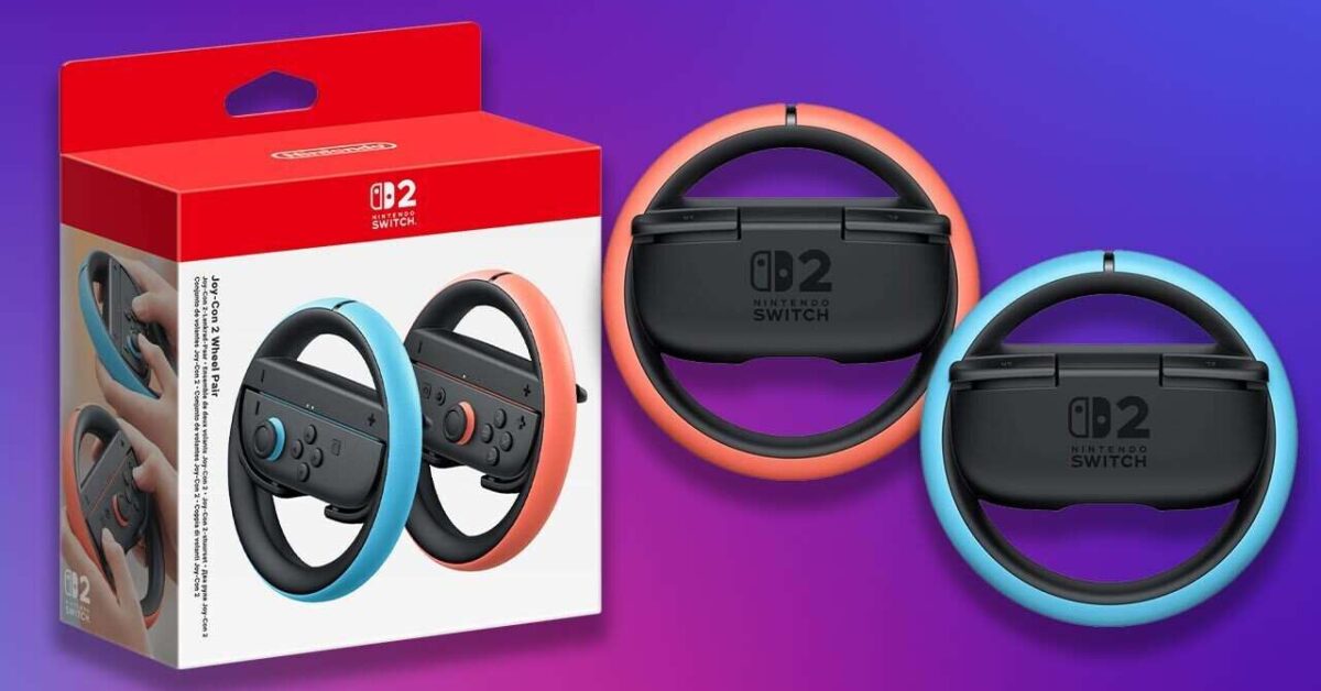عجلة سباق Nintendo Switch 2 تنخفض إلى 20 دولار لفترة محدودة