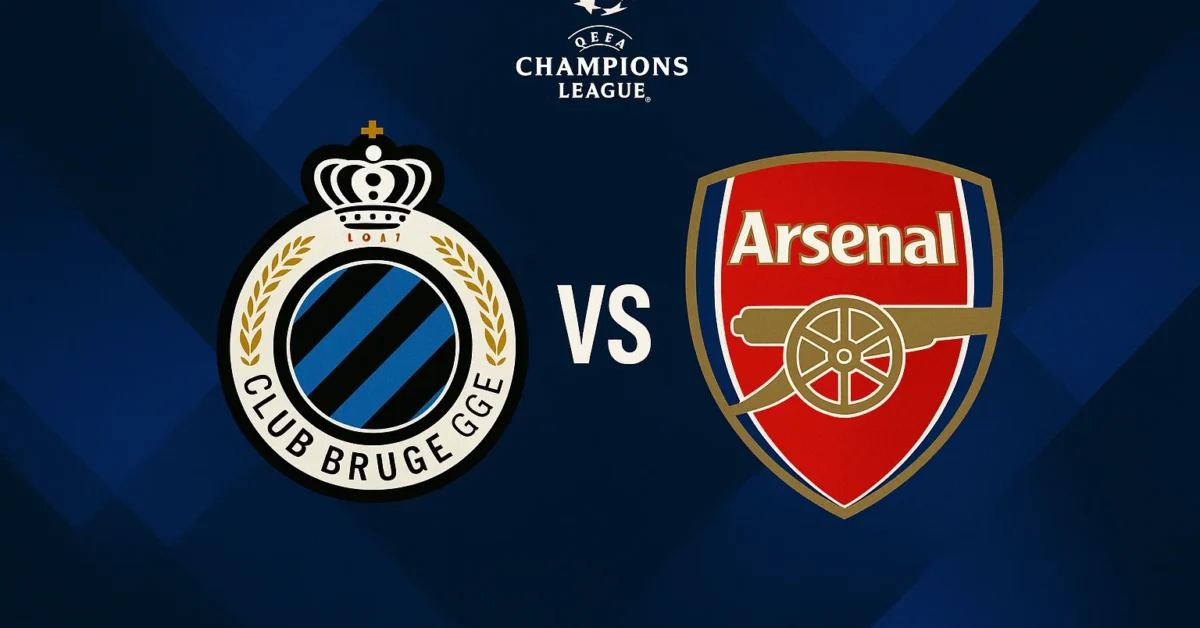 خسارة كلوب بروج ضد آرسنال بالـ0-3.. نتيجة مباراة ارسنال وكلوب بروج في دوري أبطال أوروبا