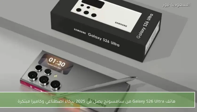 هاتف Galaxy S26 Ultra من سامسونج يصل في 2025 بذكاء اصطناعي وكاميرا مبتكرة