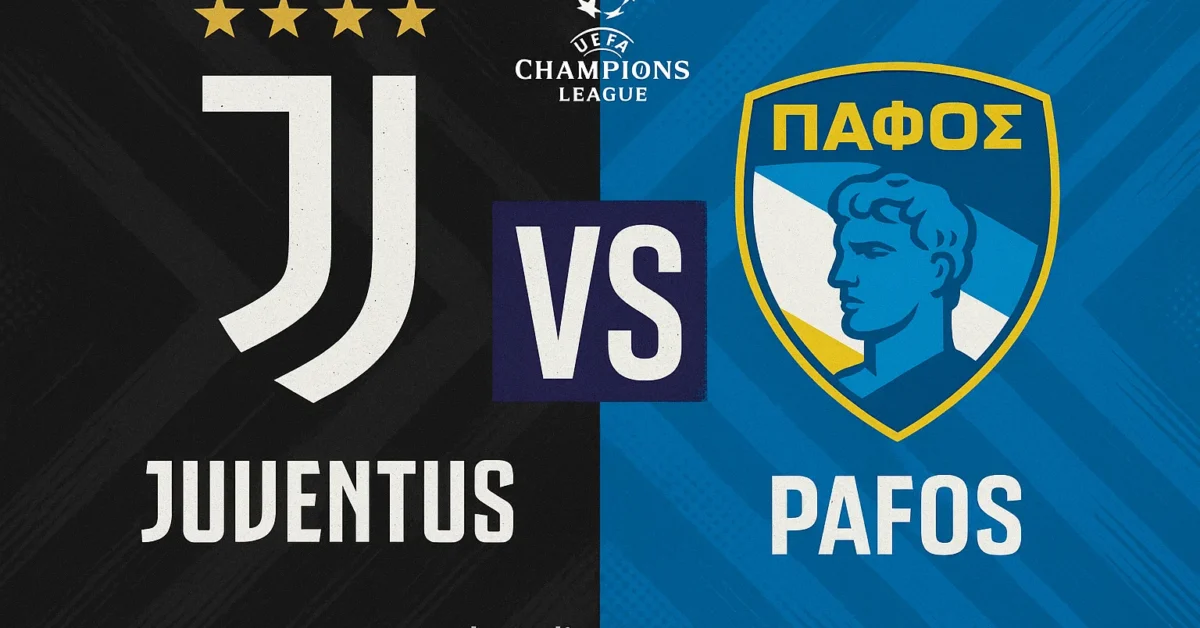 فوز يوفنتوس ضد بافوس بالـ2-0.. نتيجة مباراة يوفنتوس وبافوس في دوري أبطال أوروبا